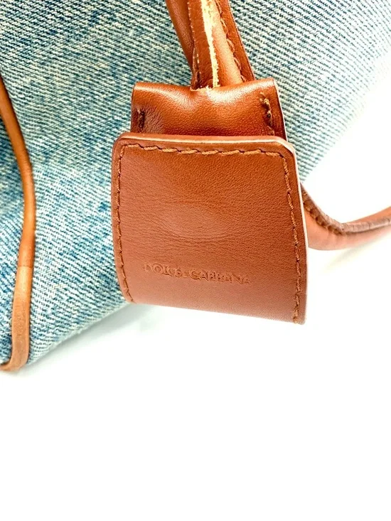 Dolce & Gabbana Light Blue Denim Shoulder Bag #1153 - Picture 4 of 10